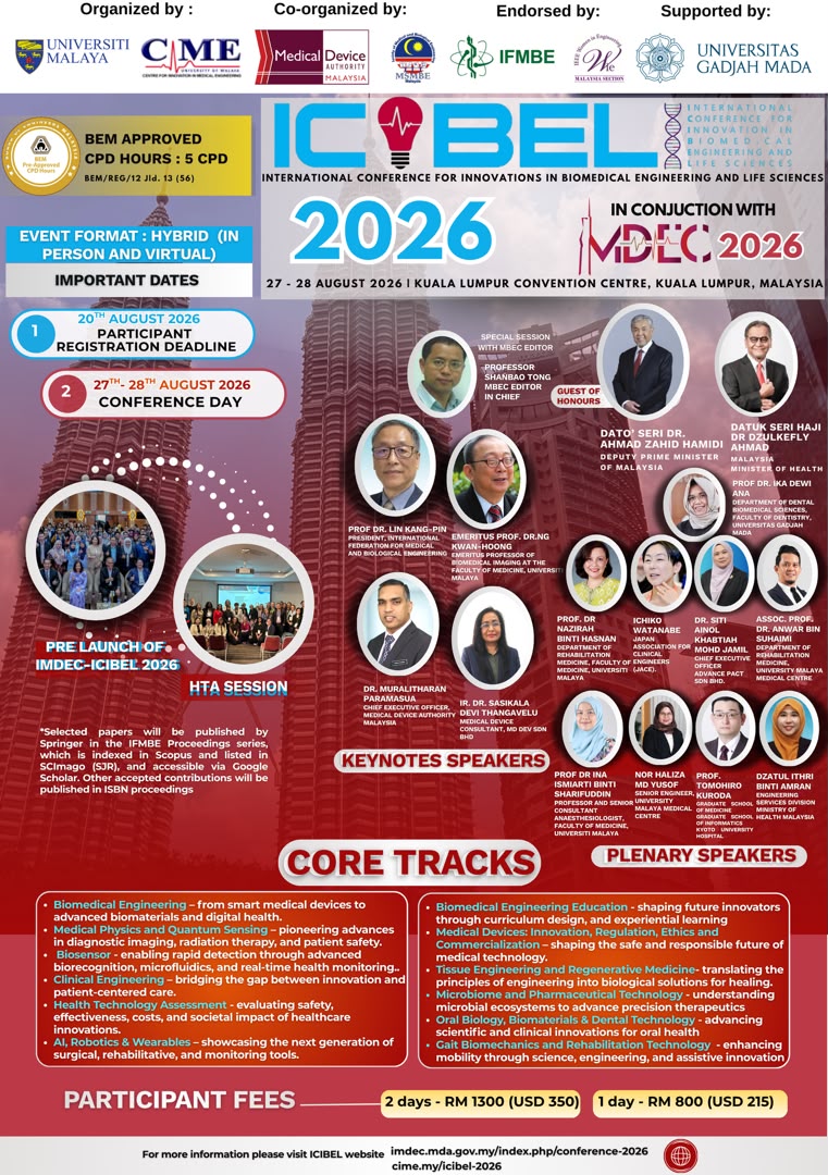 ICIBEL 2026 参加・活動報告 写真1